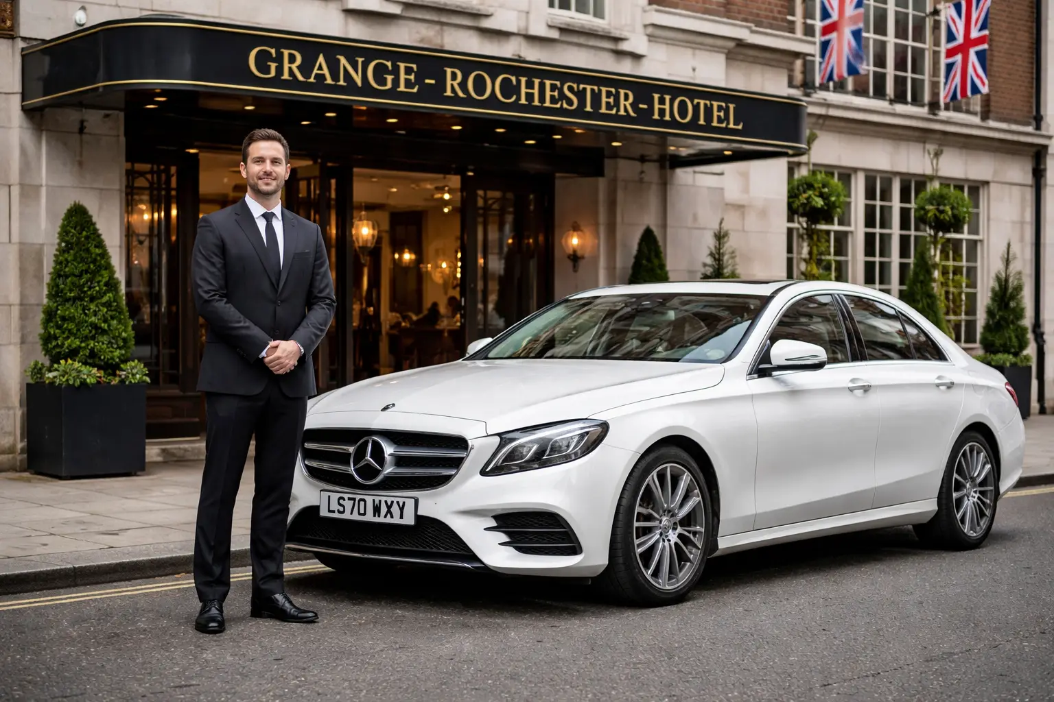 Journey from Grange Rochester Hotel to Heathrow 