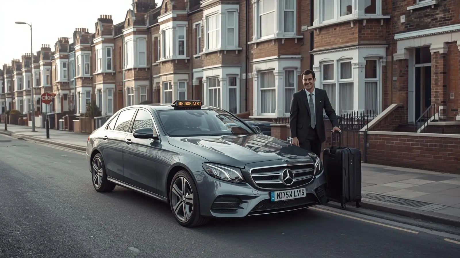 Heathrow Airport to W7 Hanwell Taxi Fixed Price Transfer 