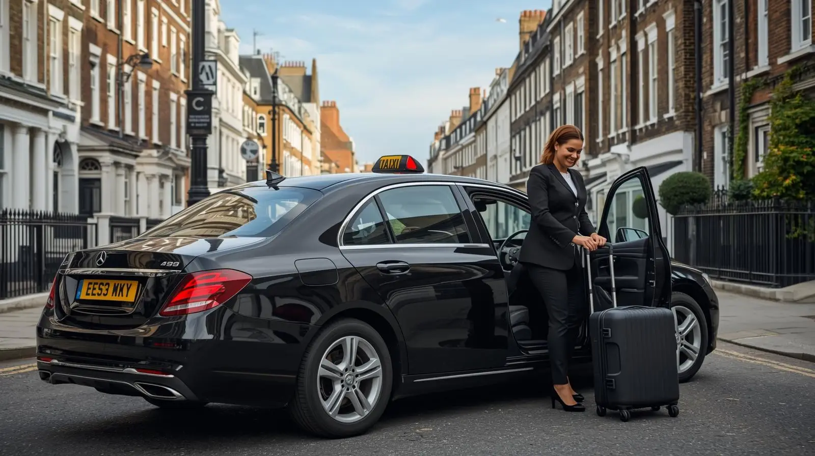 The Villa Kensington to Gatwick Airport Taxi Transfer 