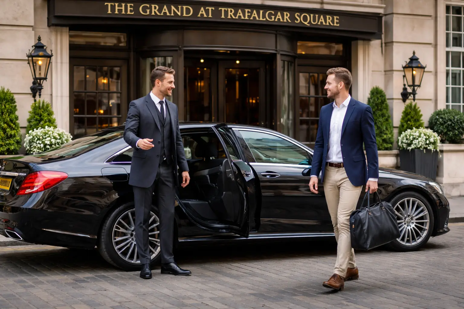Grand at Trafalgar Square to Heathrow T4 Taxi