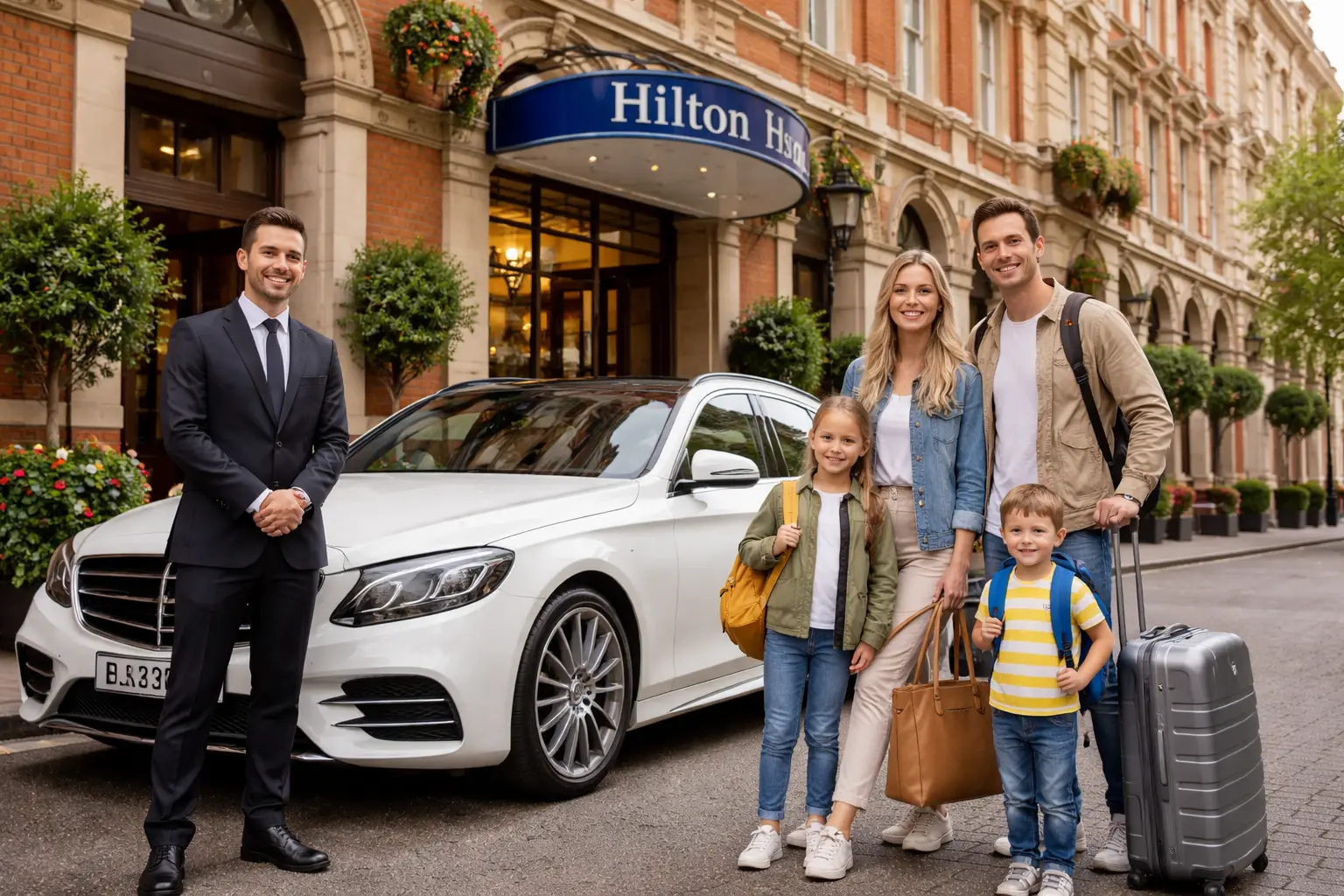  Journey from Hilton Euston Taxi to Heathrow Airport 