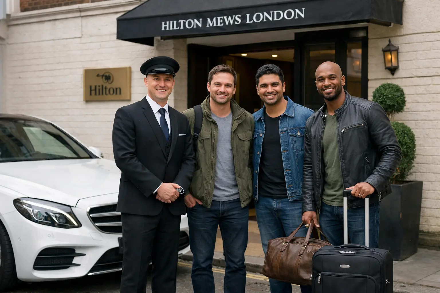 Journey from Hilton Mews London Taxi to Heathrow Airport 