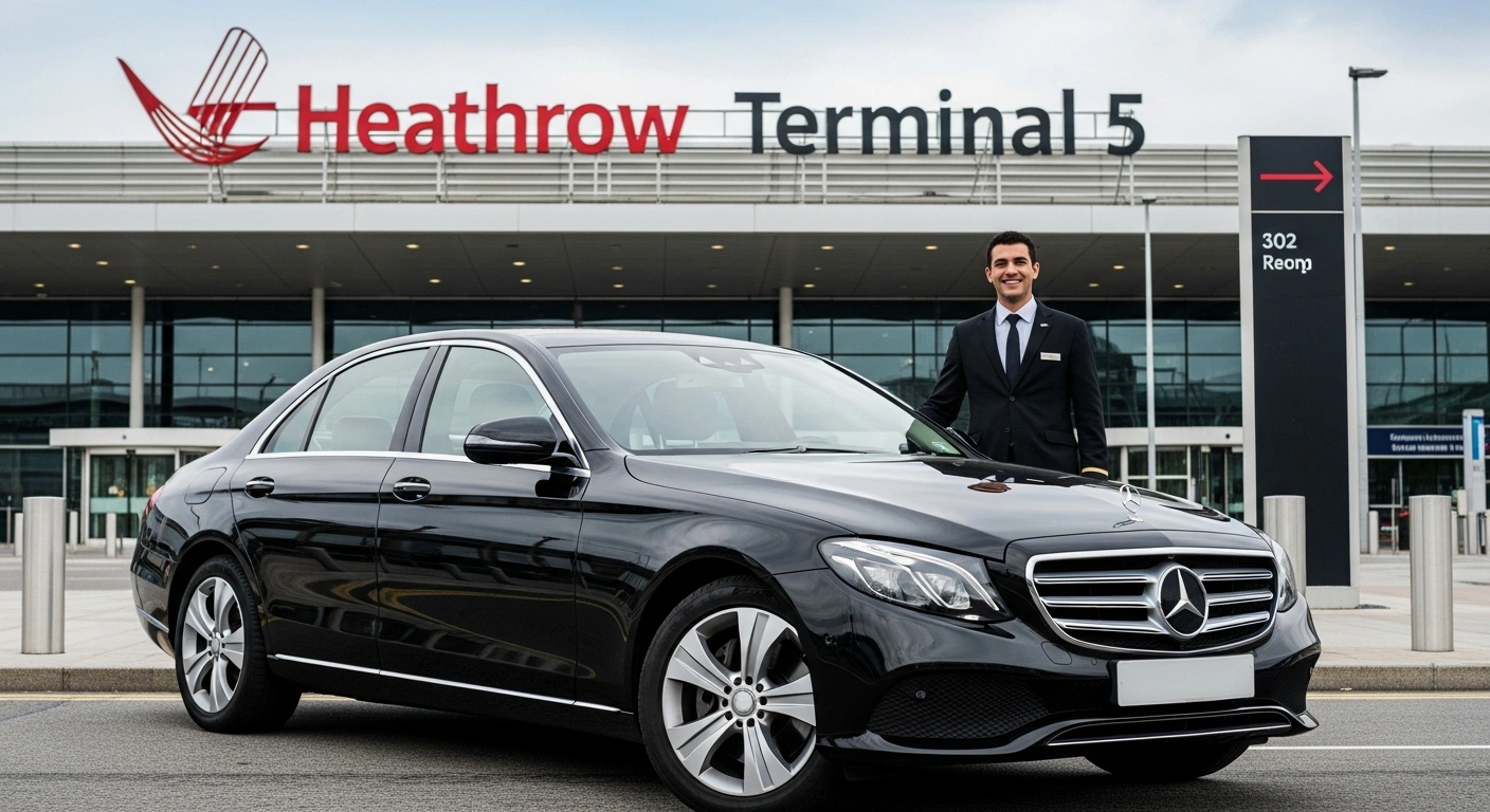 Crescent Hyde Park to Heathrow T4 – Taxi Transfer