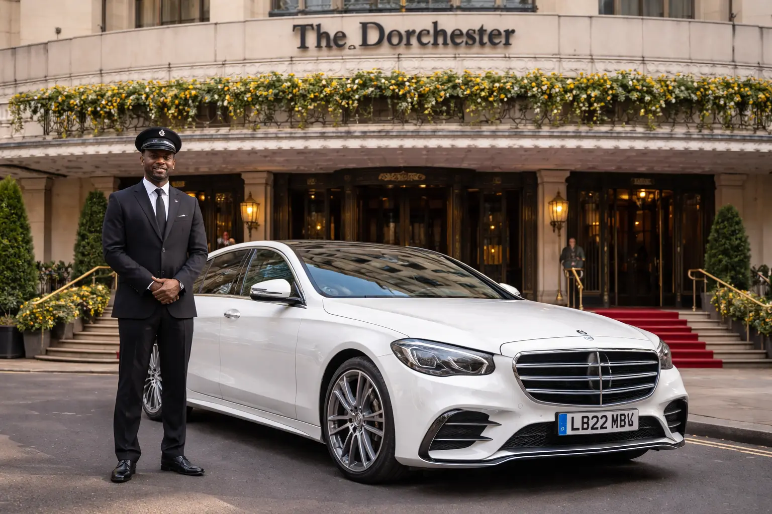 Dorchester Hotel London to Heathrow T4 Taxi