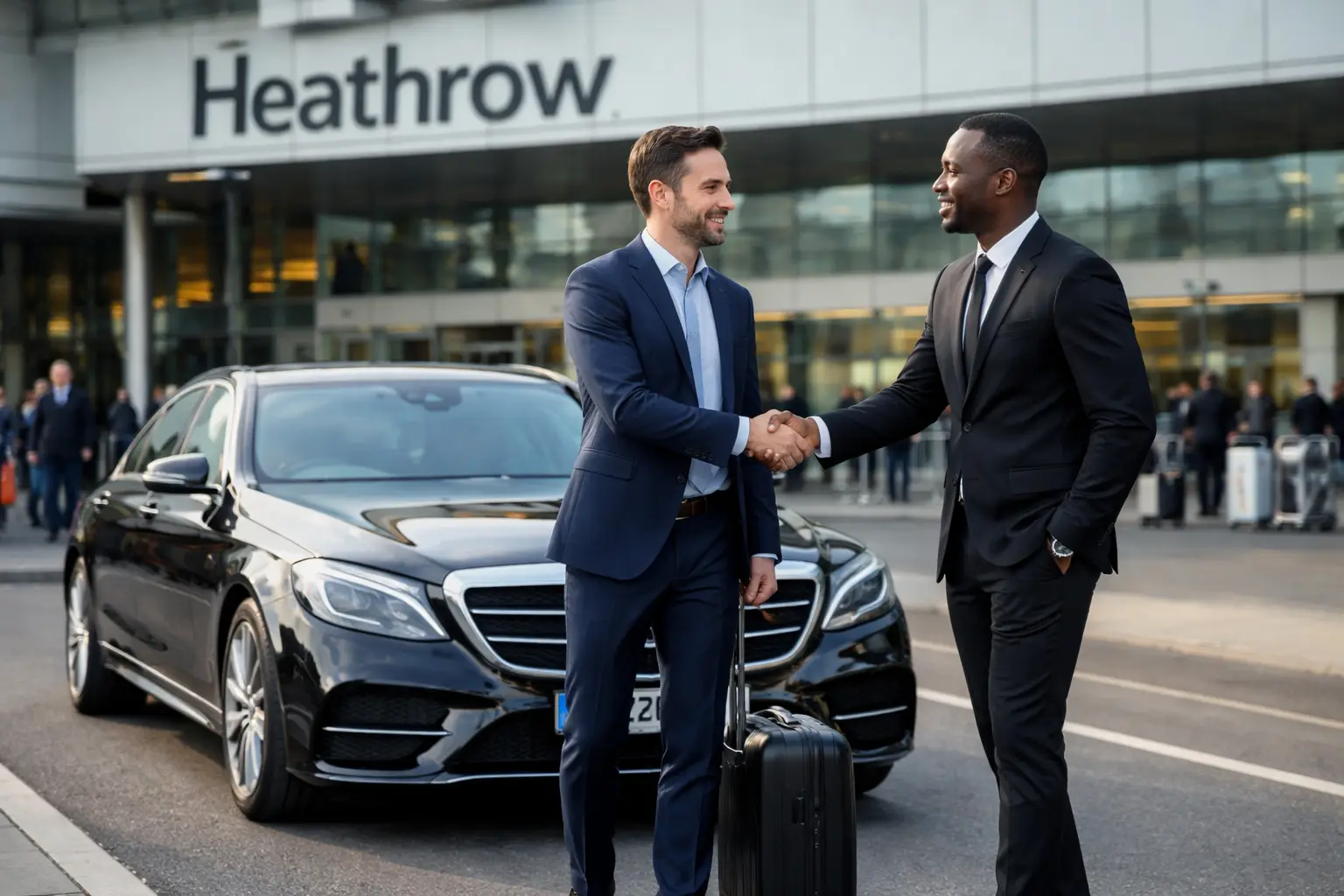 Taxi from Holiday Inn Express Southwark to Heathrow 