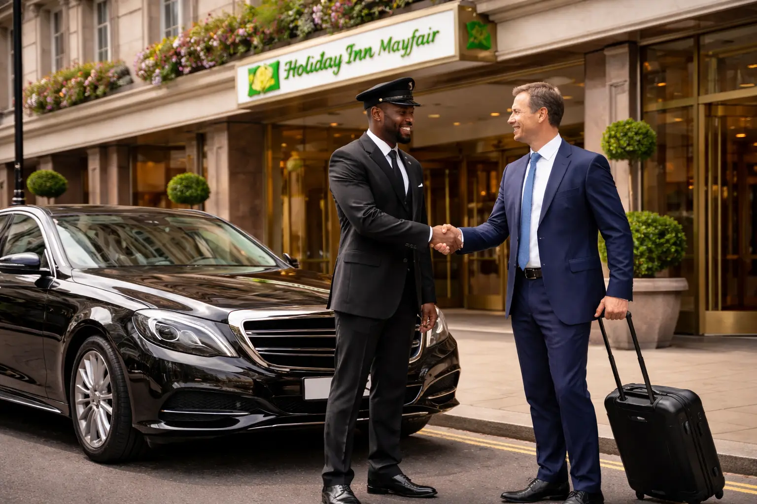Holiday Inn Mayfair to Heathrow Taxi Service