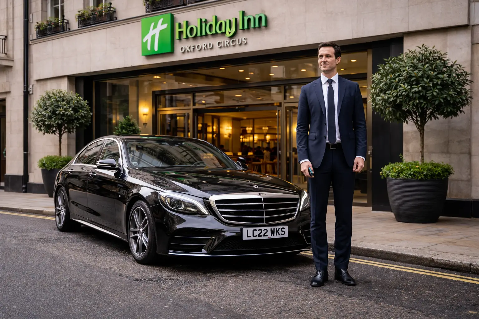 Holiday Inn Oxford Circus Taxi to Heathrow Airport 