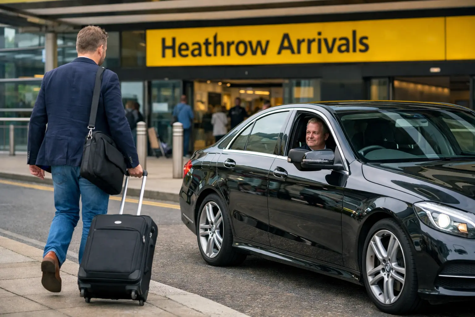 Hotel Babylon Taxi to Heathrow Airport 