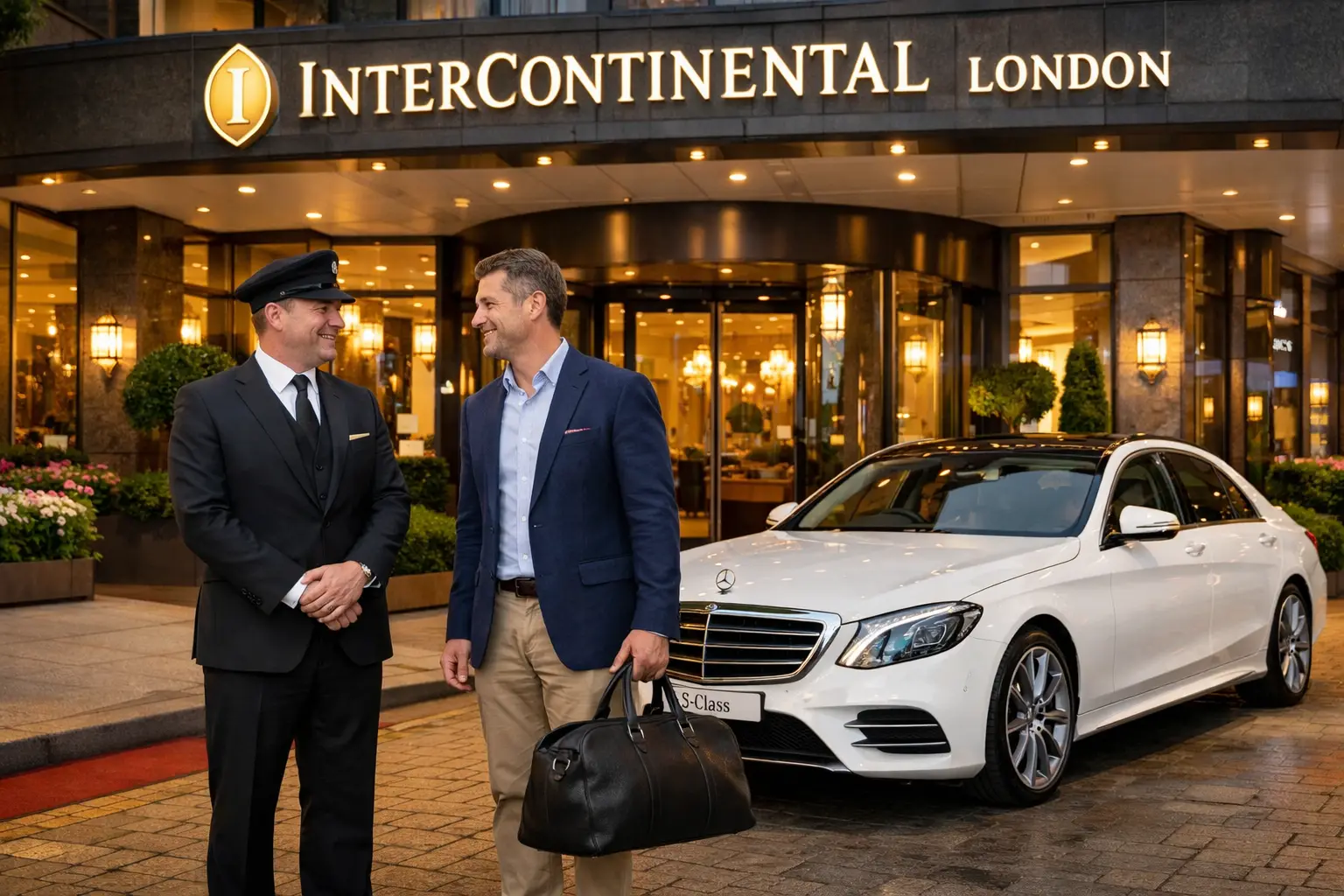 InterContinental London to Heathrow Taxi Transfer