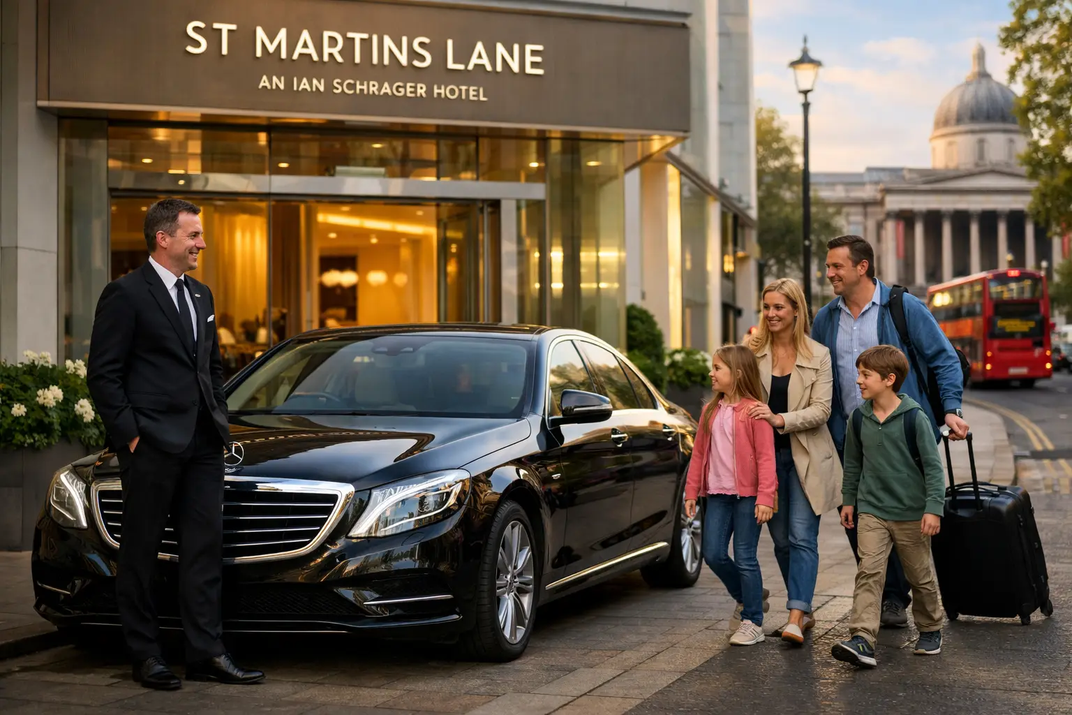 St Martins Lane Hotel to Heathrow T4 Taxi | Book Now