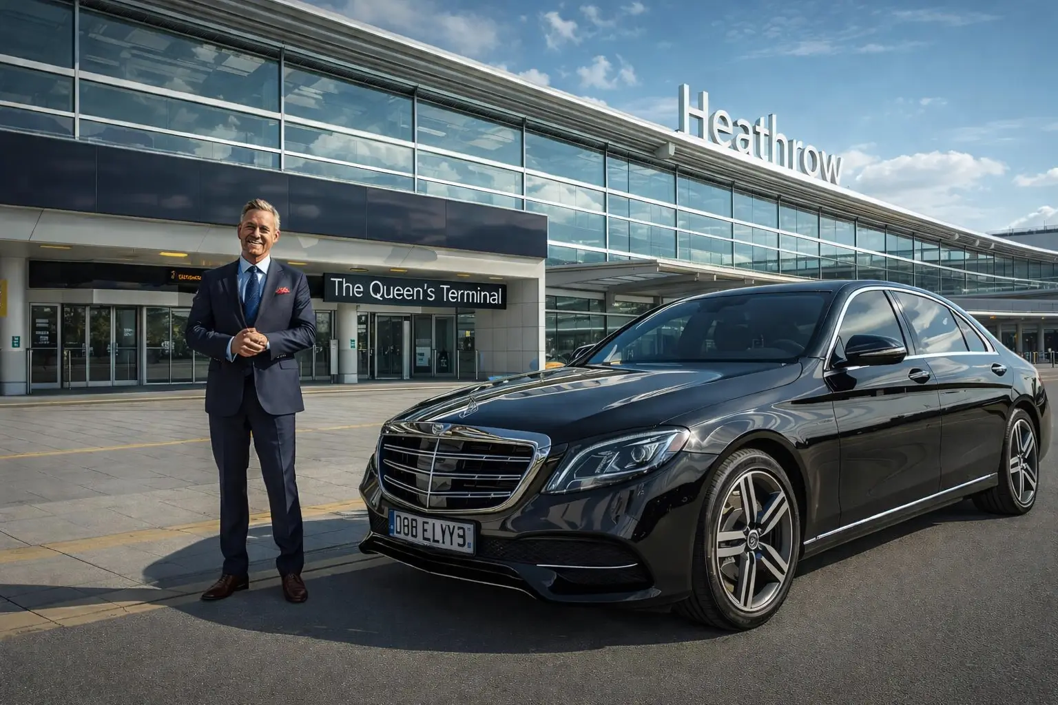 Book a Taxi from London City Suites by Montcalm to Heathrow 