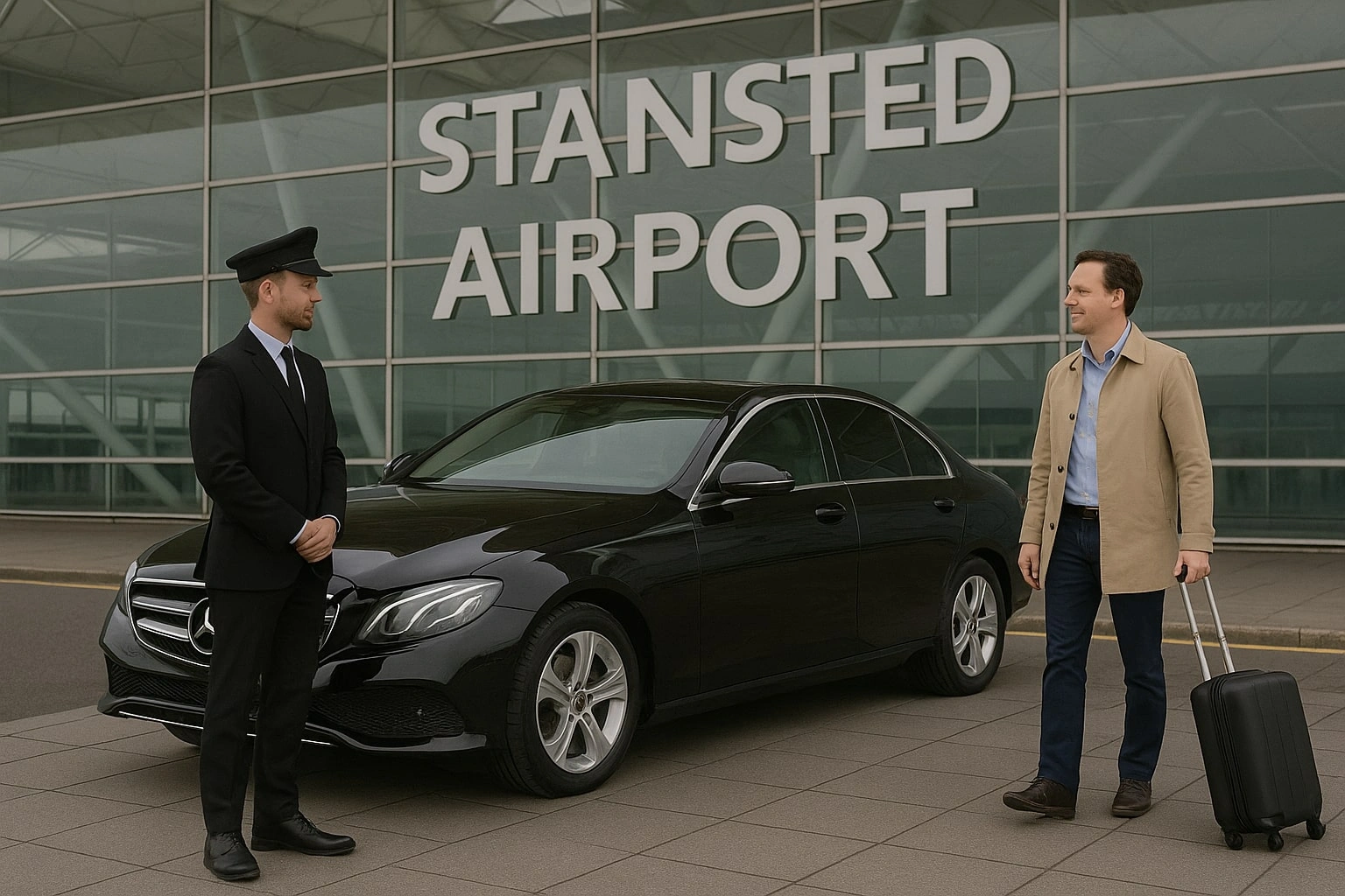 Airport Transfer from Stansted to SW20 Raynes Park 