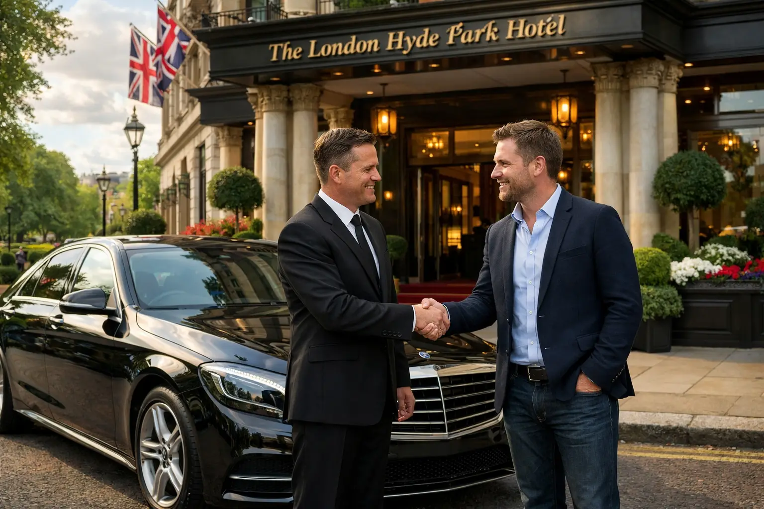London Hyde Park Hotel Taxi Service to Heathrow Airport 