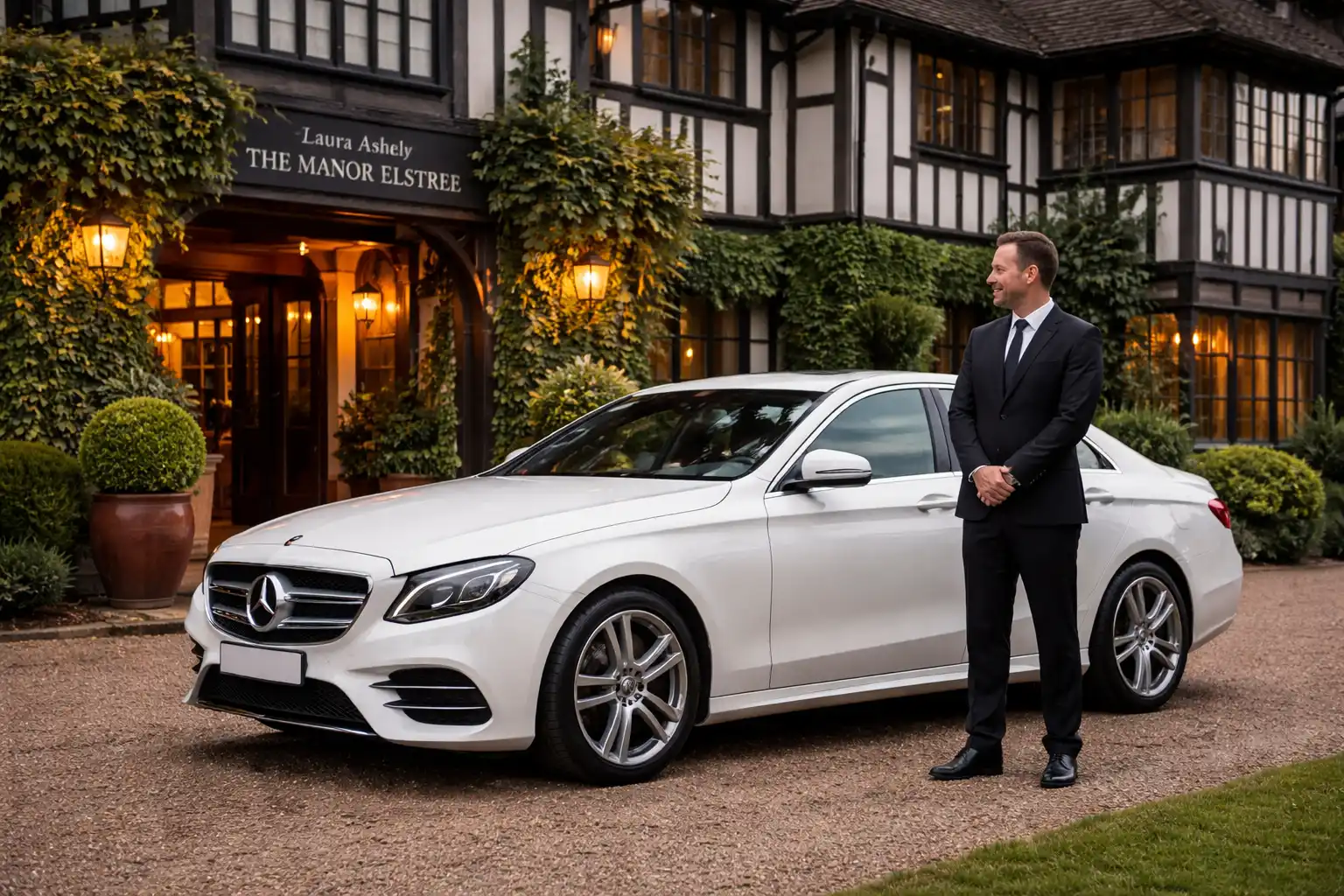 Laura Ashley The Manor Elstree Taxi – Heathrow Terminal 4 