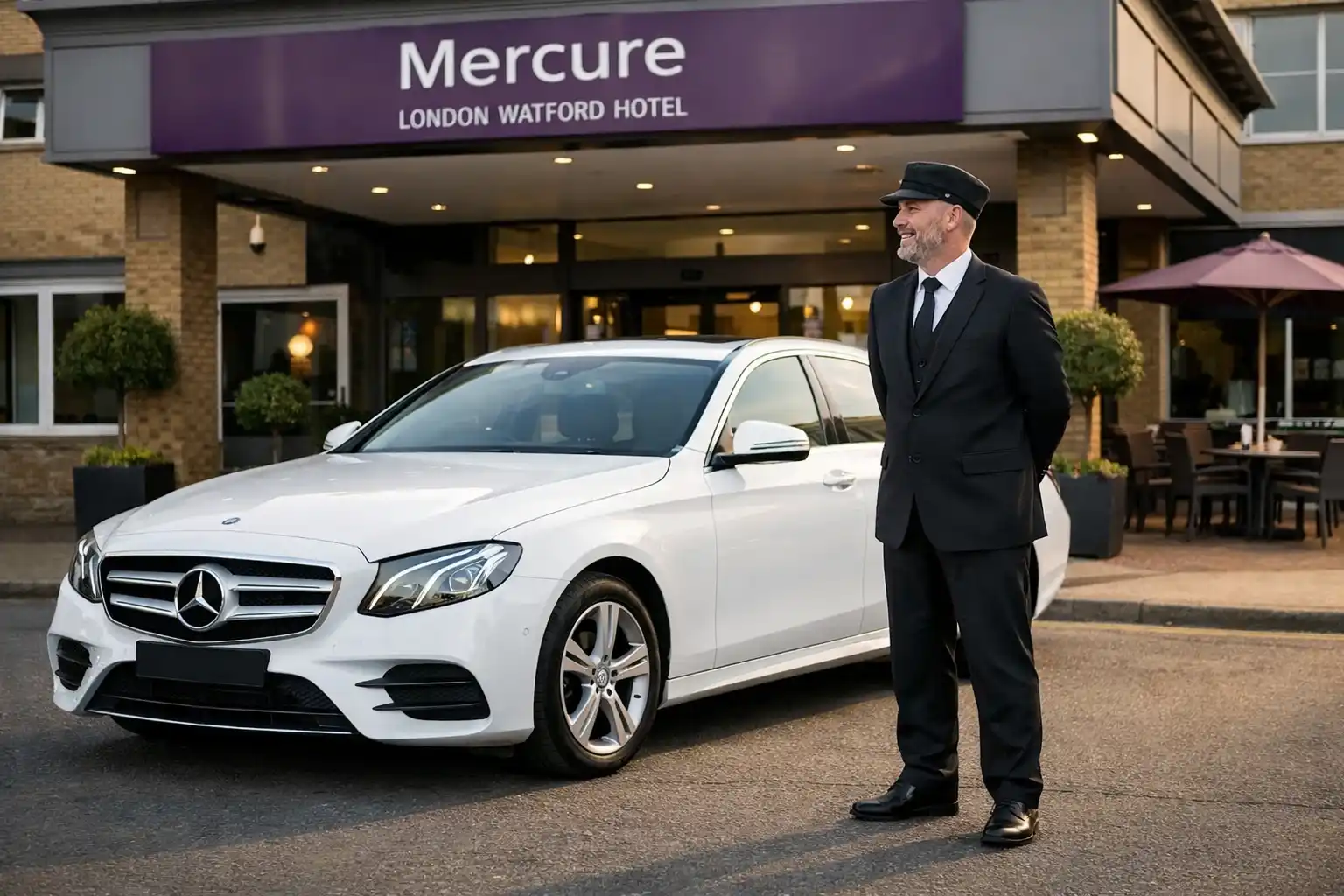 Mercure London Watford Taxi to Heathrow Airport Terminal 4 
