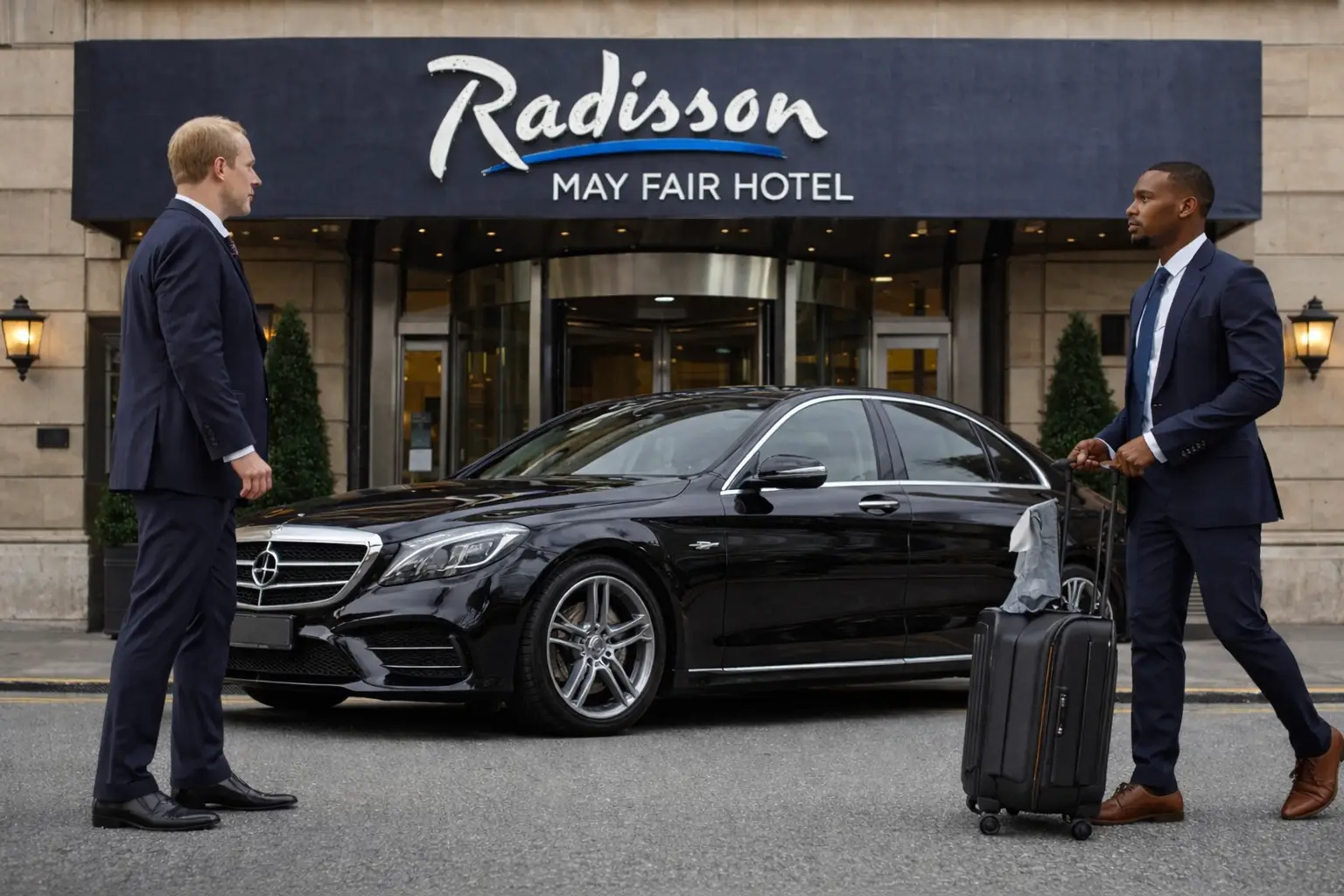  May Fair Hotel Radisson Taxi to Heathrow Airport Terminal 4 