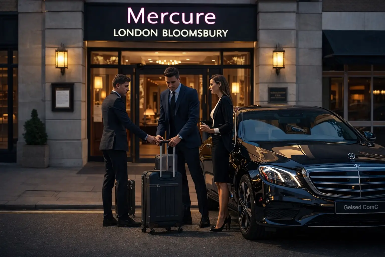 Mercure London Bloomsbury to Heathrow T4 Taxi