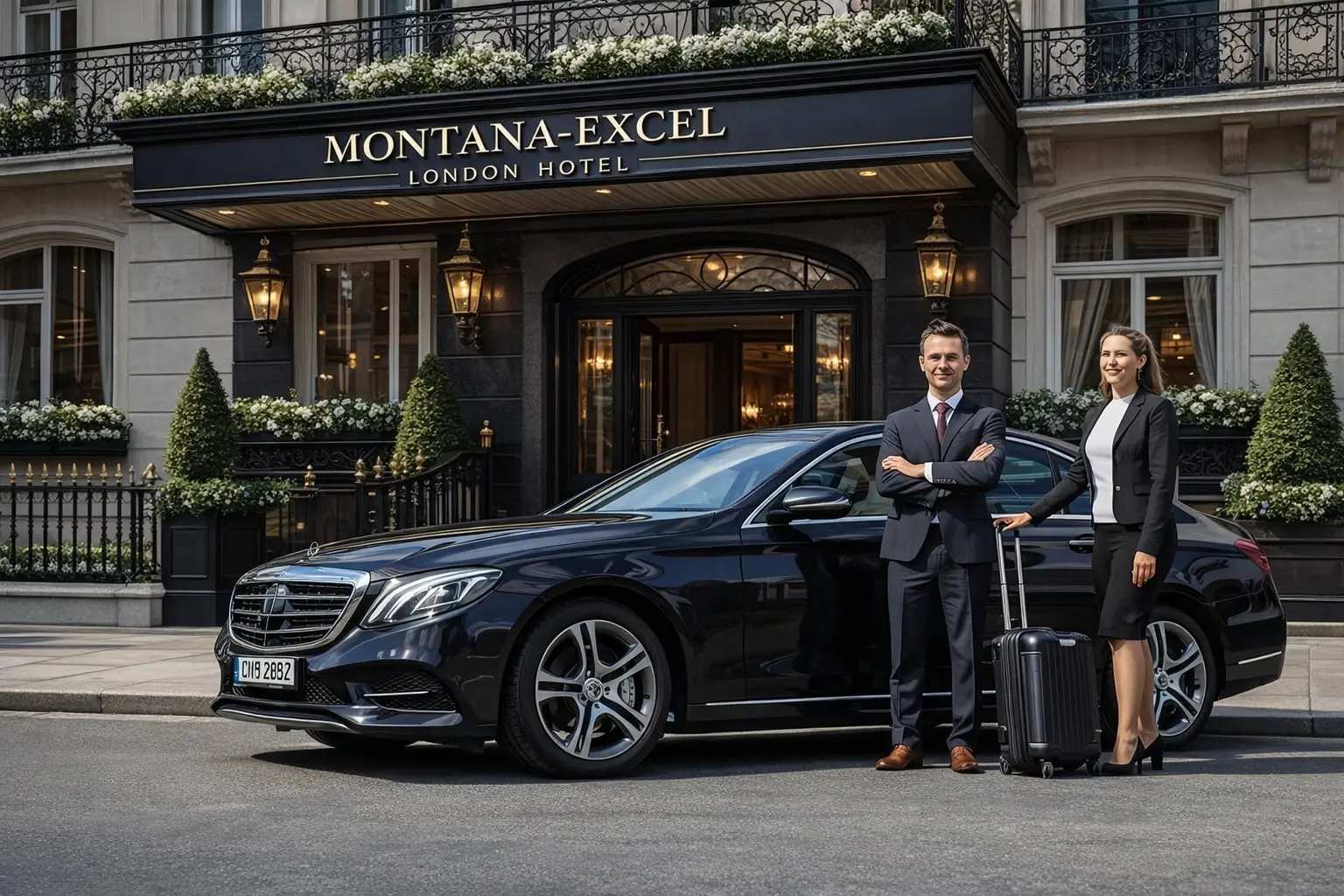 Montana Excel Taxi to Heathrow Terminal 4 