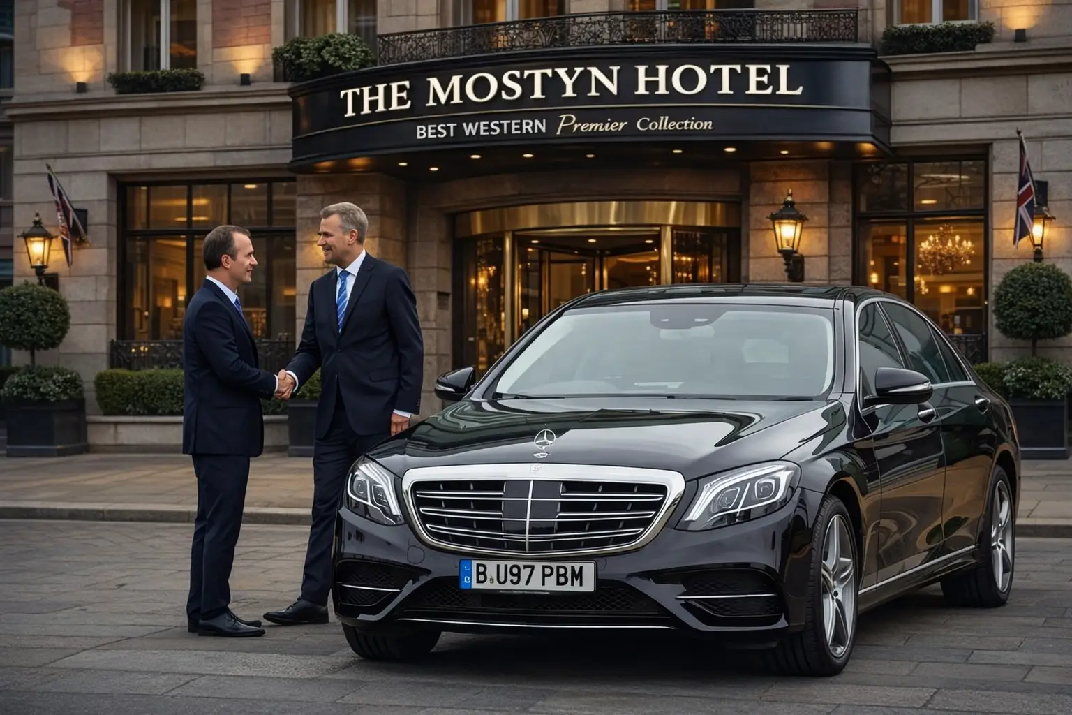 Mostyn Hotel Best Western Taxi to Heathrow Terminal 4 