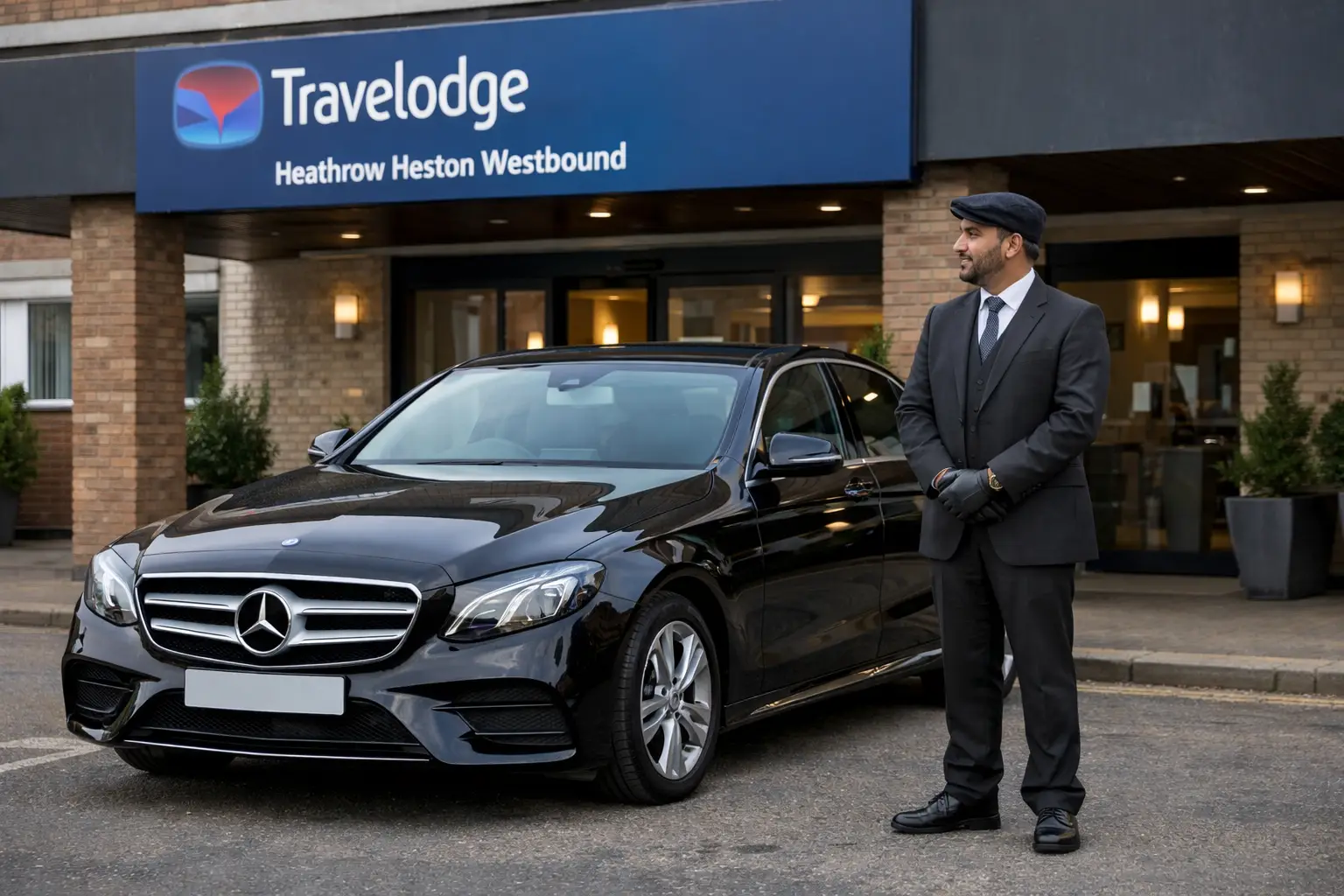 Travelodge Heathrow Heston Westbound Taxi to Terminal 4