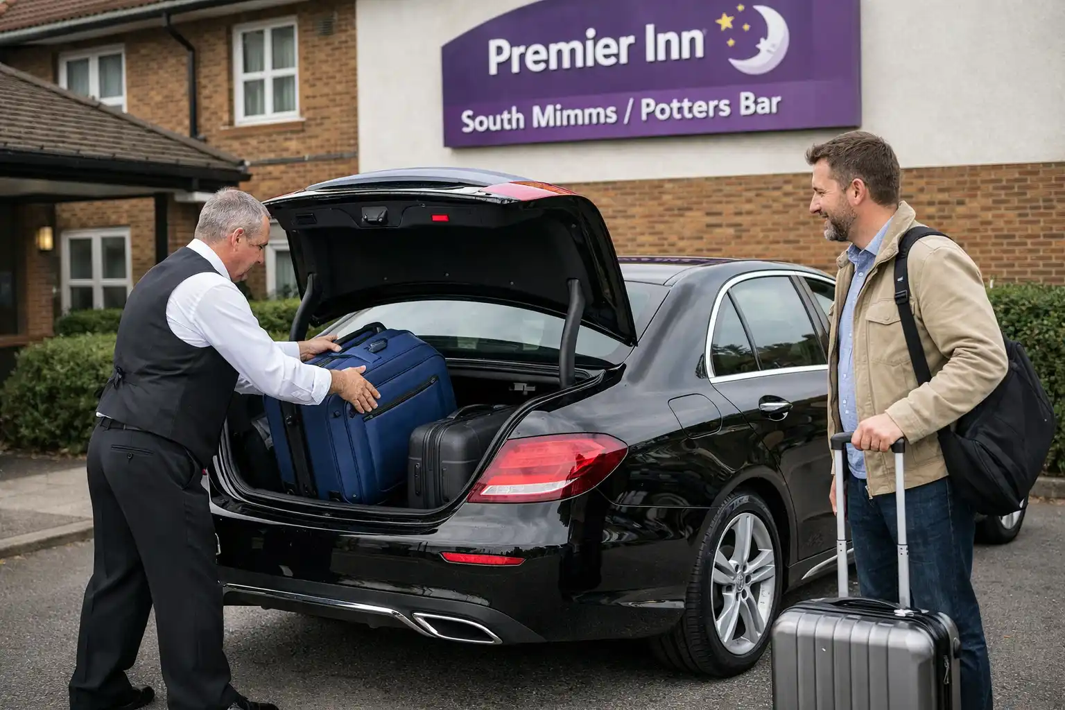 Premier Inn South Mimms Potters Bar Taxi Service 