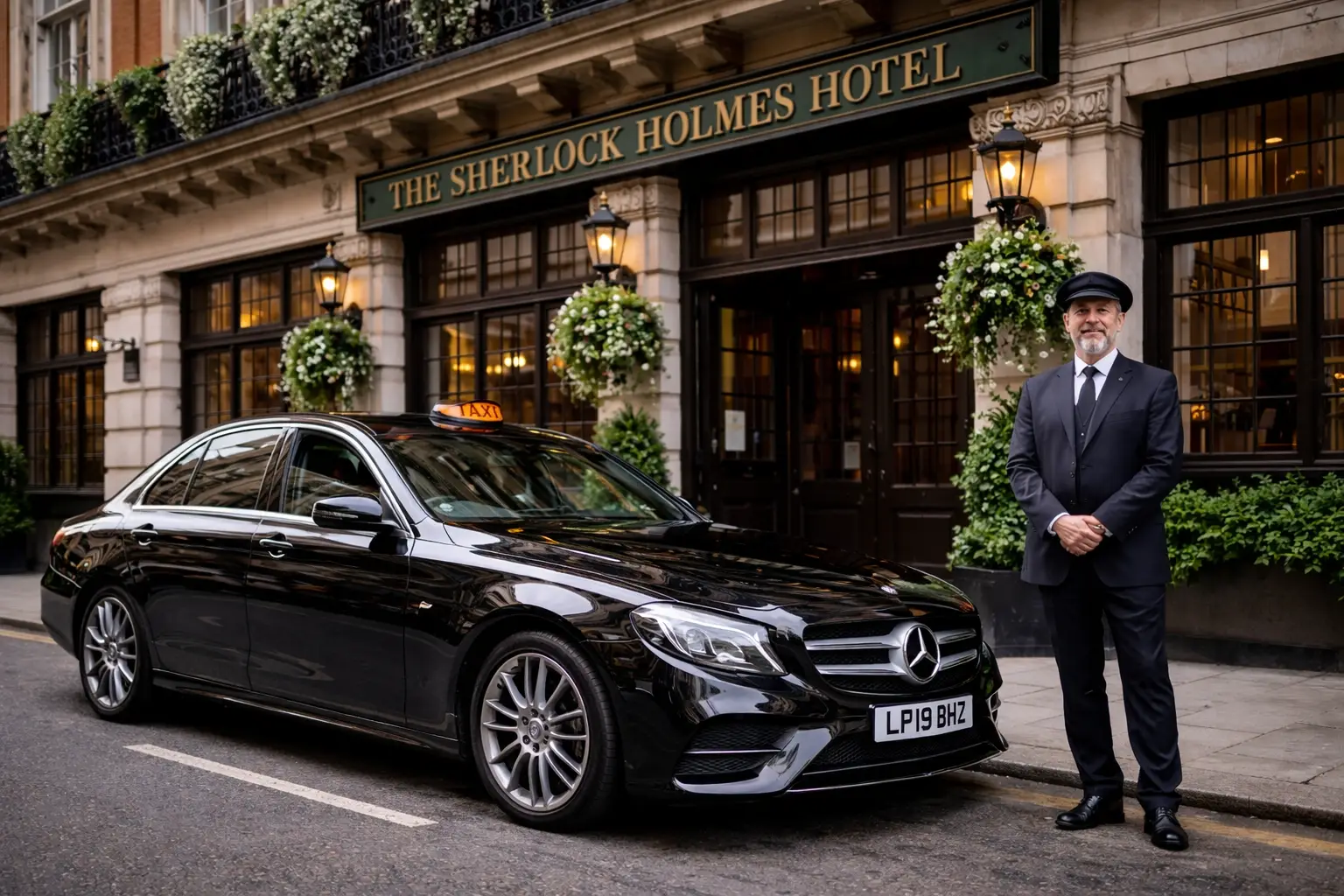 Sherlock Holmes Hotel to Heathrow Airport Terminal 4 Taxi 