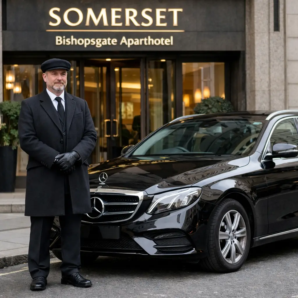 Taxi from Somerset Bishopsgate to Heathrow T4
