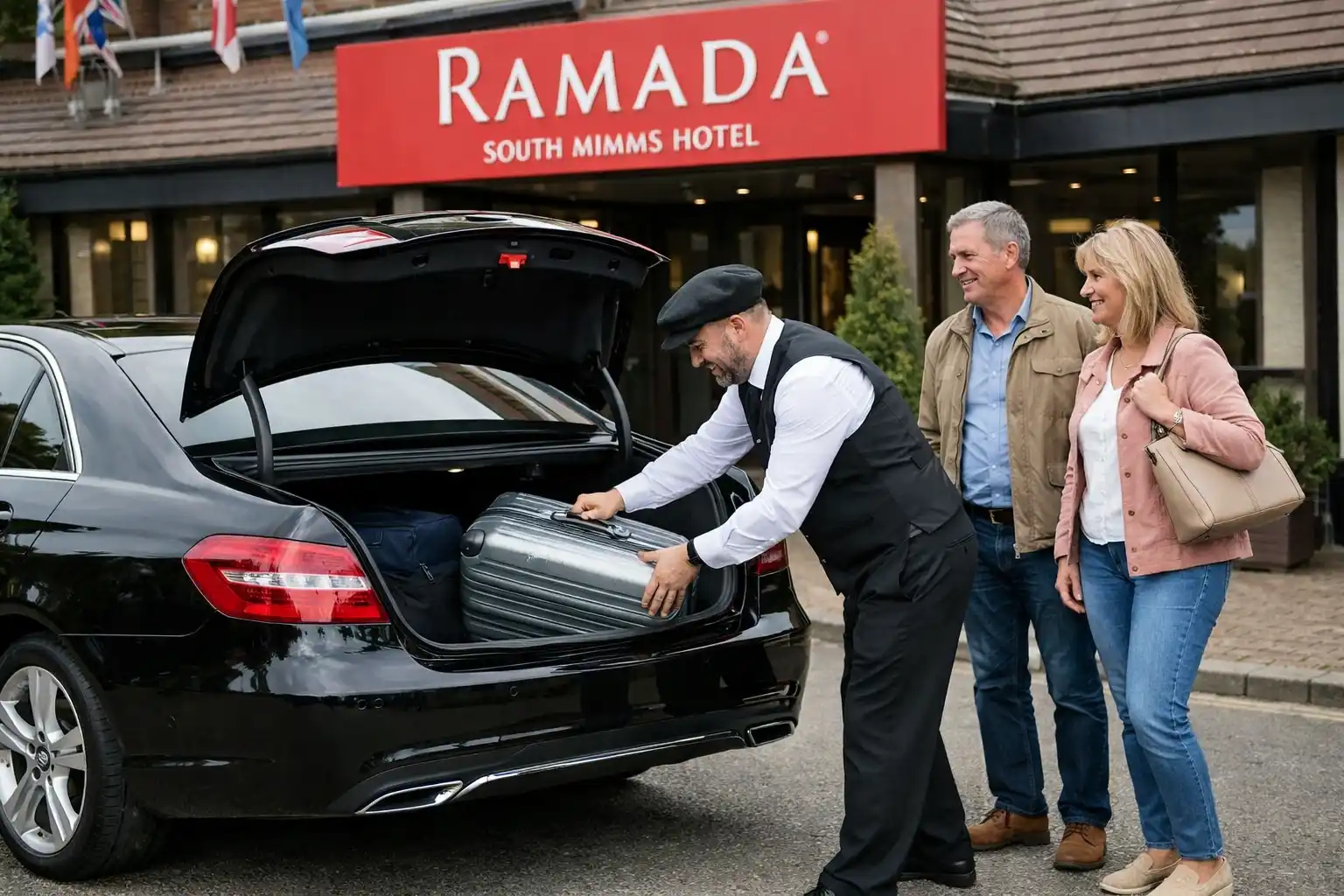 Ramada South Mimms Taxi to Heathrow Terminal 4 