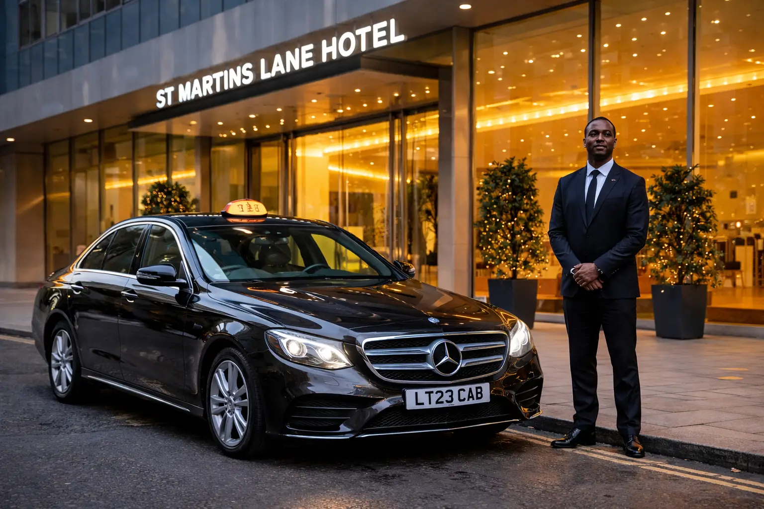 St Martins Lane Hotel to Heathrow Terminal 4 Taxi 