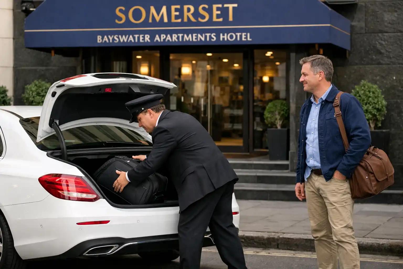 Somerset Bayswater Apartments to Heathrow T4 Taxi