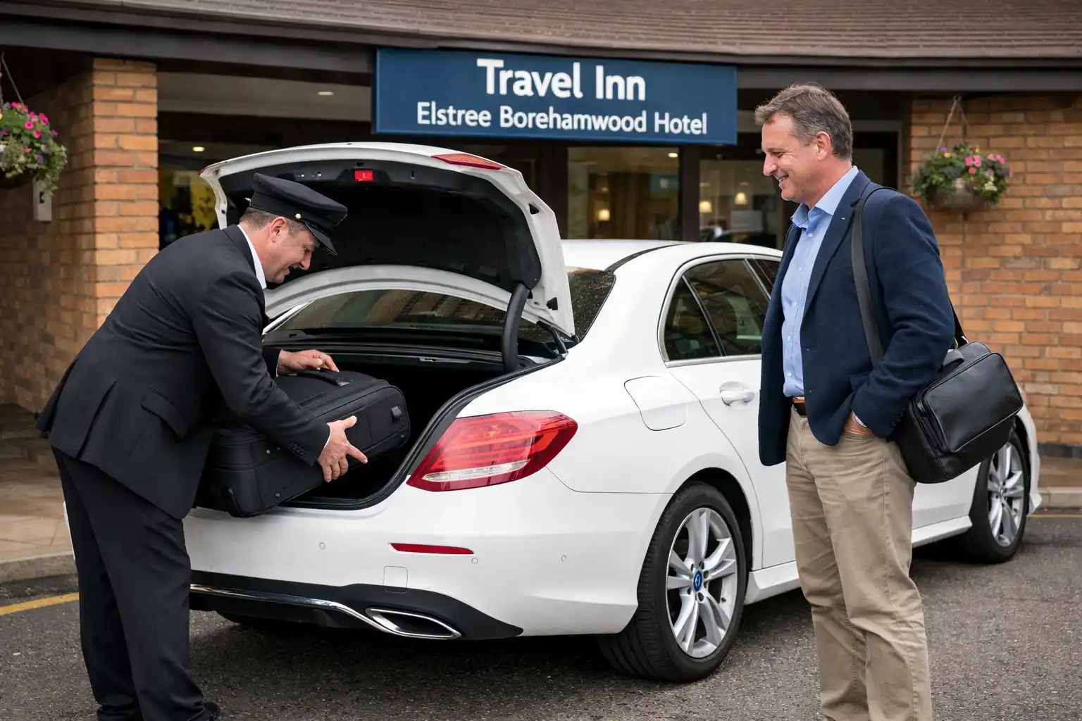 Travel Inn Elstree Borehamwood Taxi to Heathrow Terminal 4