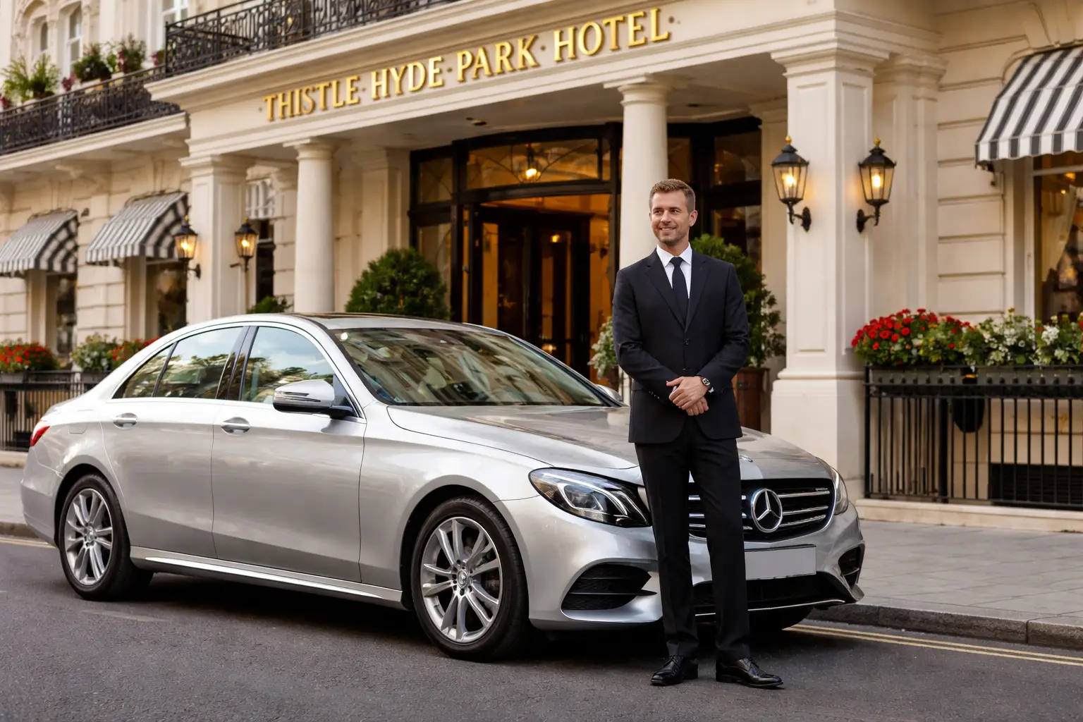 Thistle Hyde Park Hotel Taxi to Heathrow Airport Transfer
