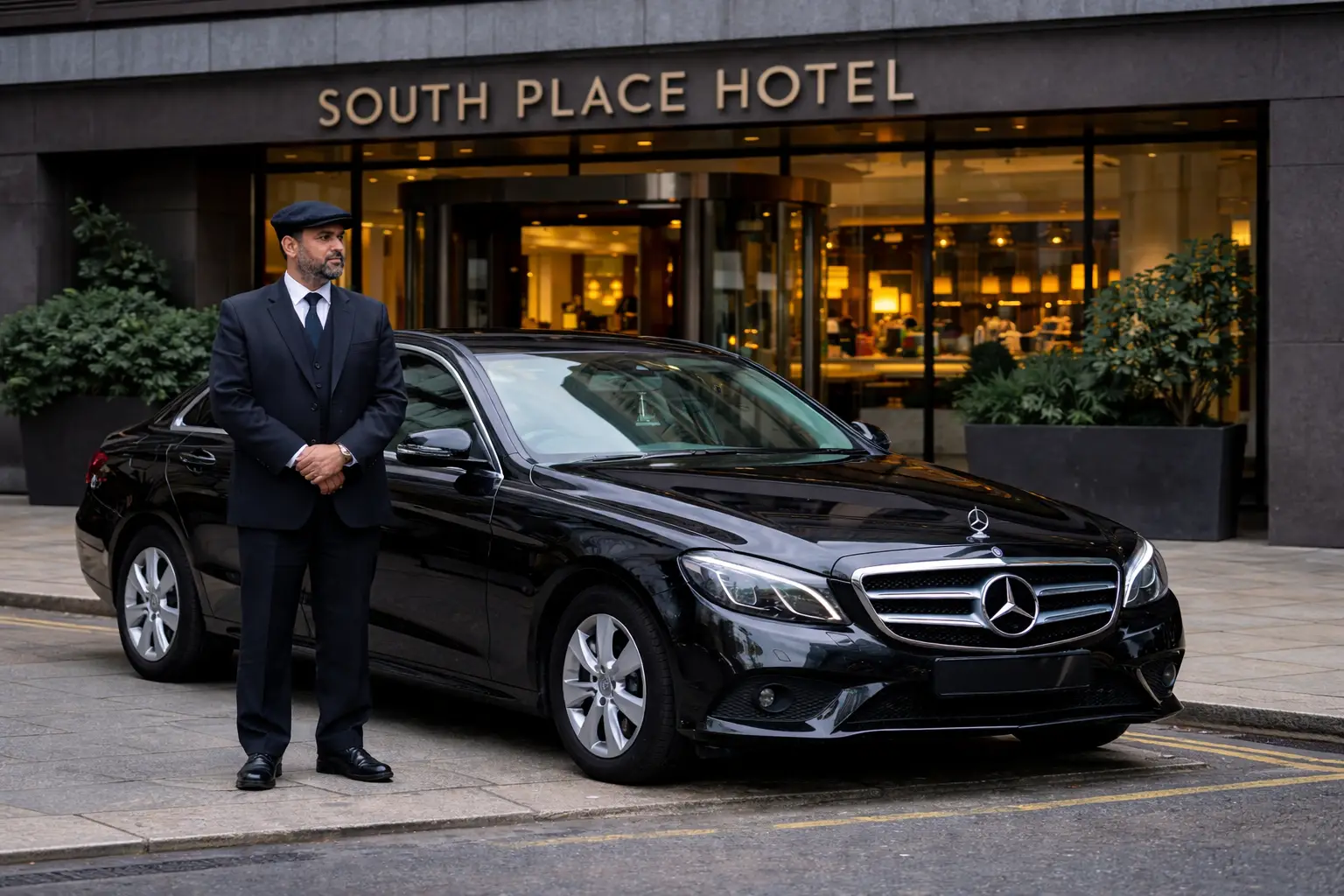 South Place Hotel to Heathrow Terminal 4 Taxi 