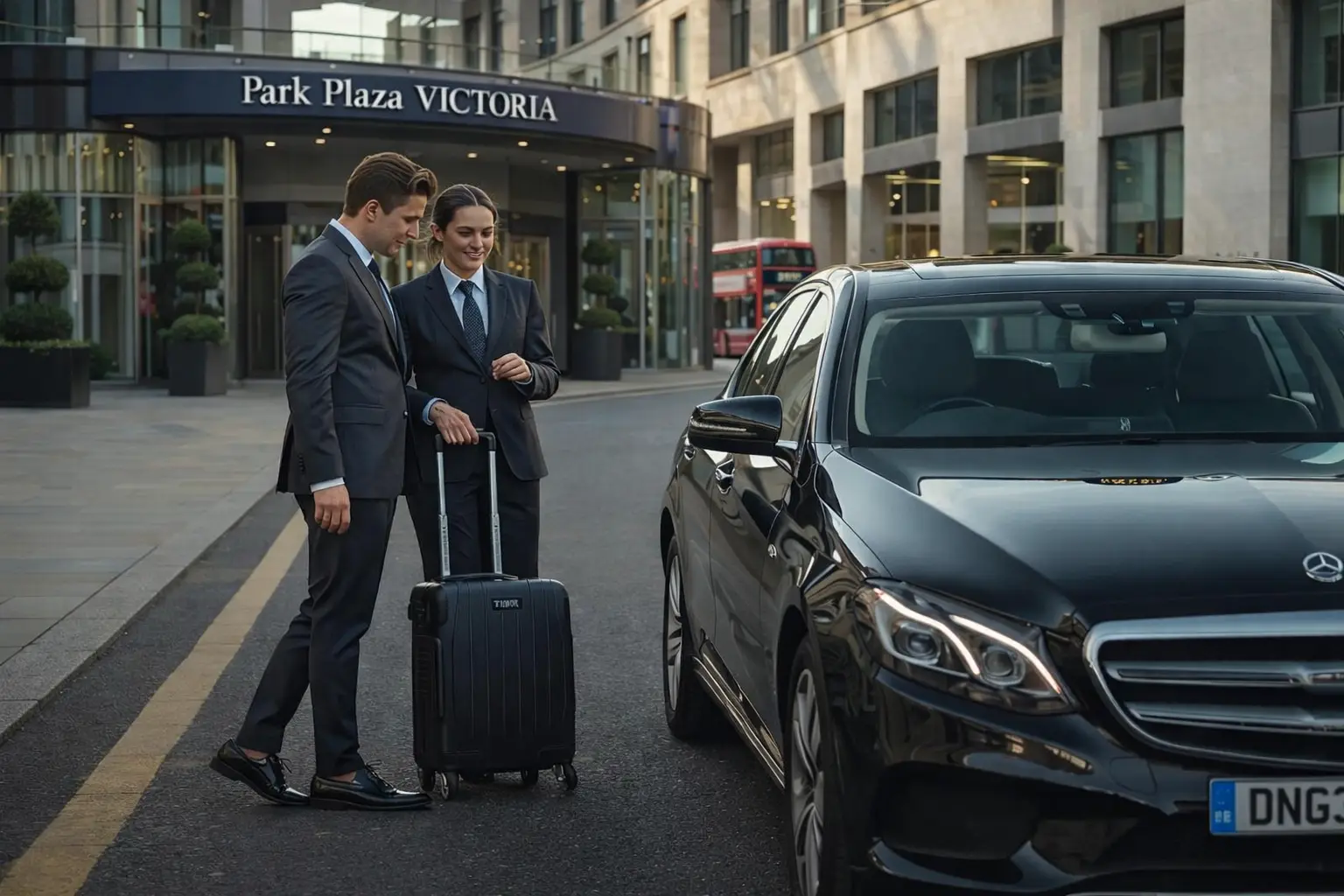 Park Plaza Victoria Taxi to Heathrow Airport Terminal 4
