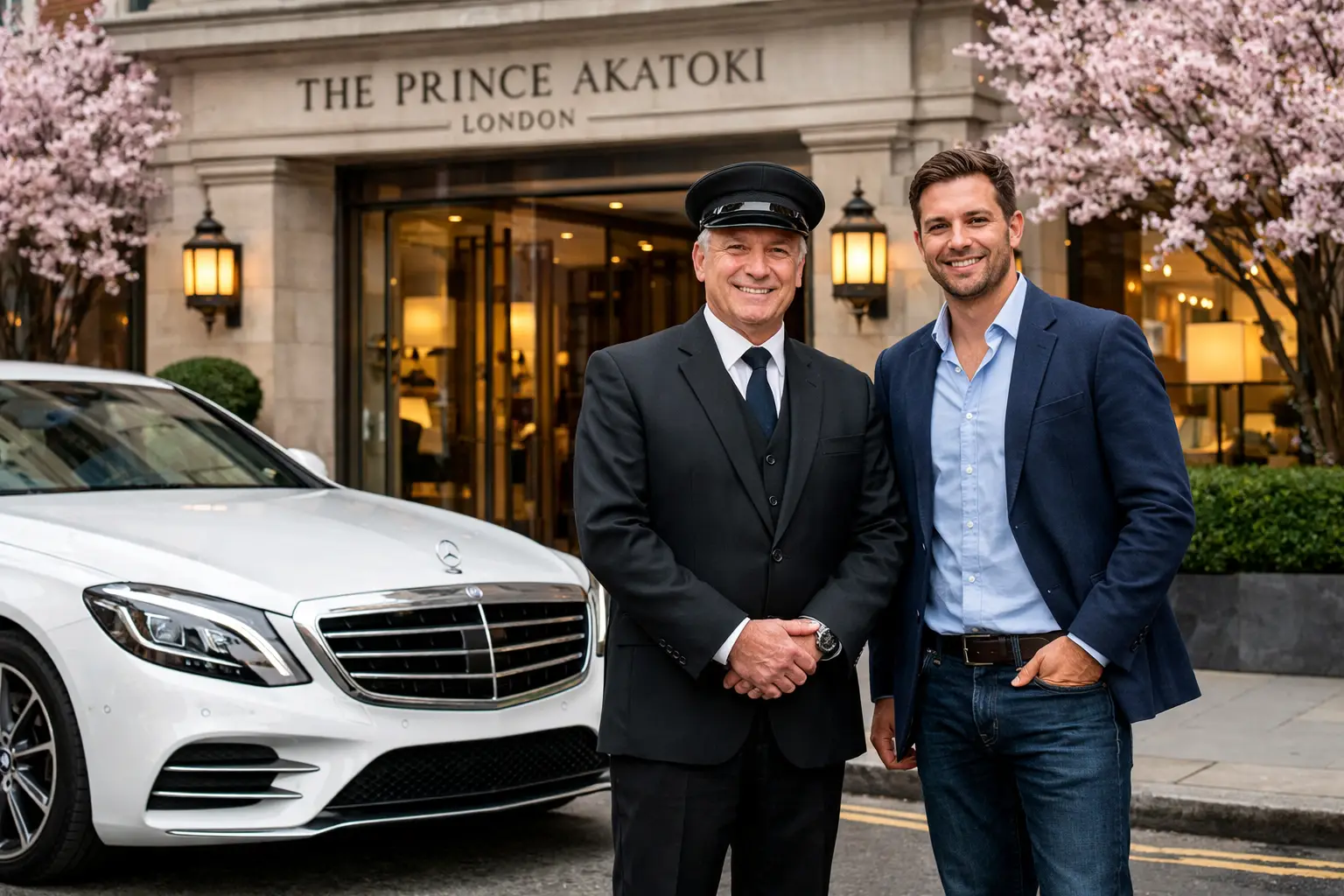 Prince Akatoki London Taxi to Heathrow Airport Terminal 4 
