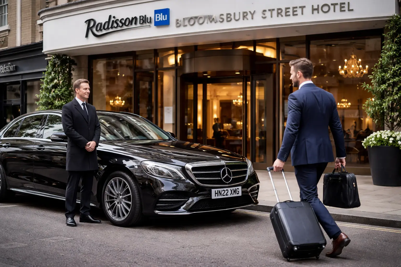 Taxi from Radisson Blu Bloomsbury to Heathrow Airport T4