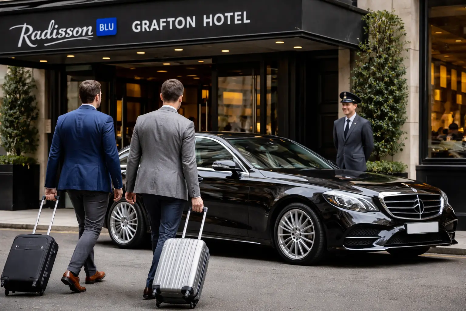 Radisson Blu Grafton Hotel to Heathrow Airport Terminal 4 