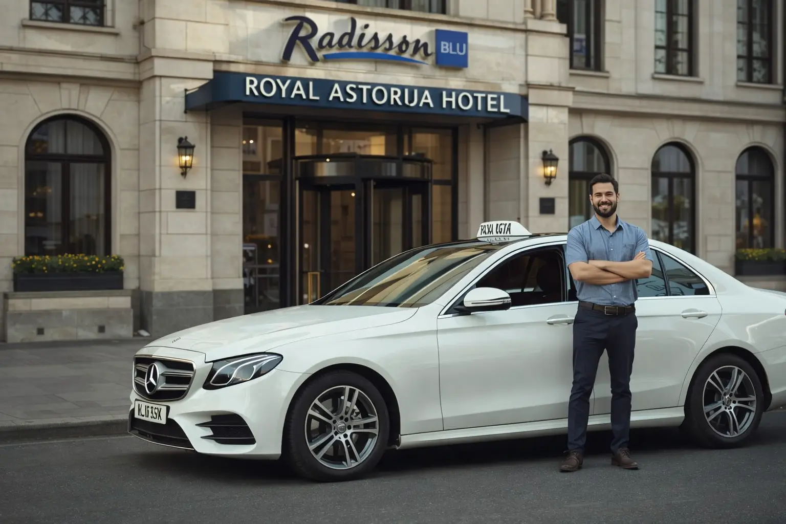 Taxi from Radisson Blu Pastoria Hotel to Heathrow T4