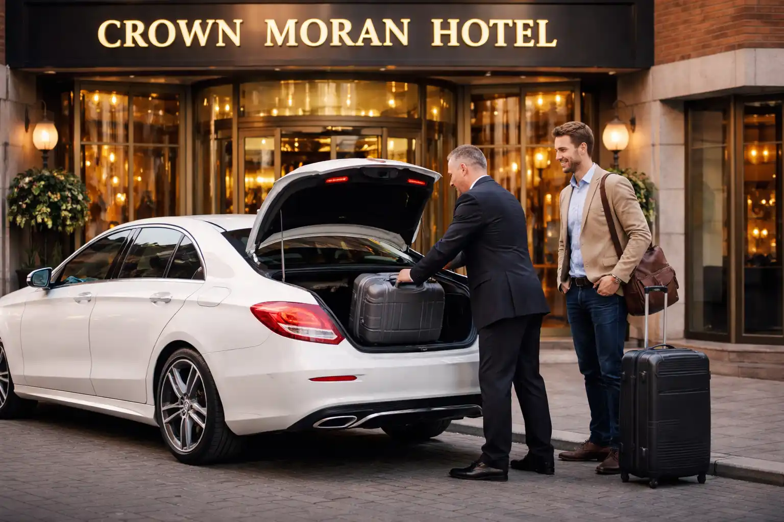 Crown Moran Hotel Taxi Stress-Free Heathrow Transfers