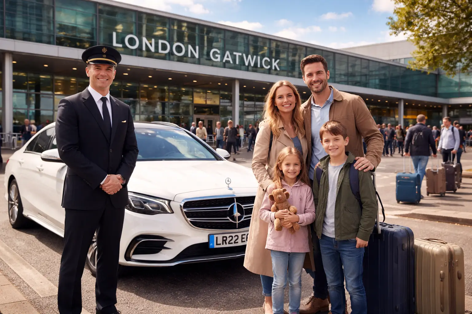Journey from Gatwick Airport to CM4 Ingatestone 