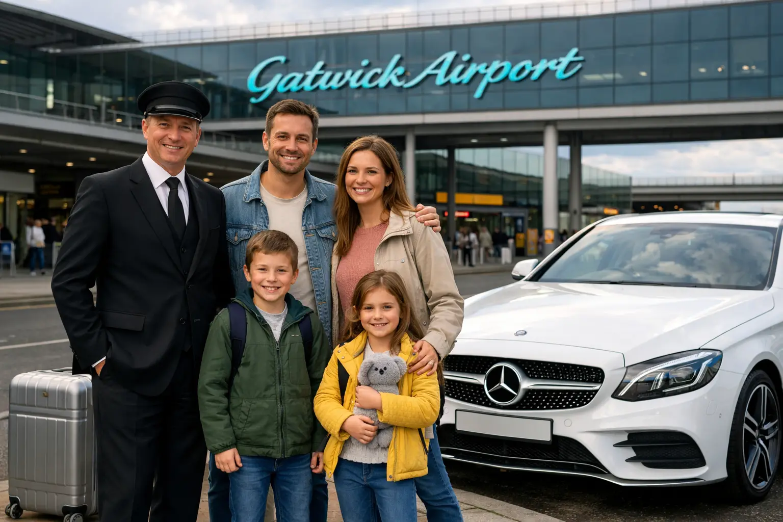 Airport Transfer Service From Gatwick to CM13 Brentwood