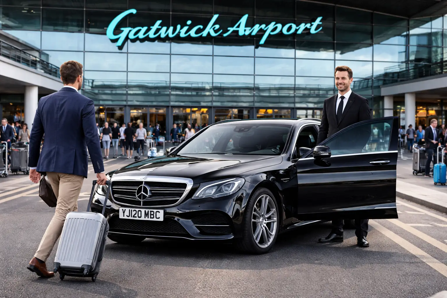 Travel from Gatwick Airport to CM18 Harlow 