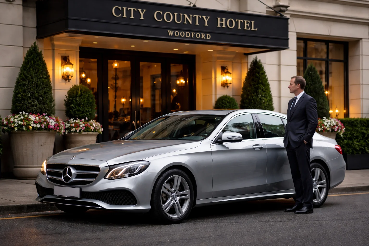 Reliable County Hotel Woodford Taxi for Airport Transfers 