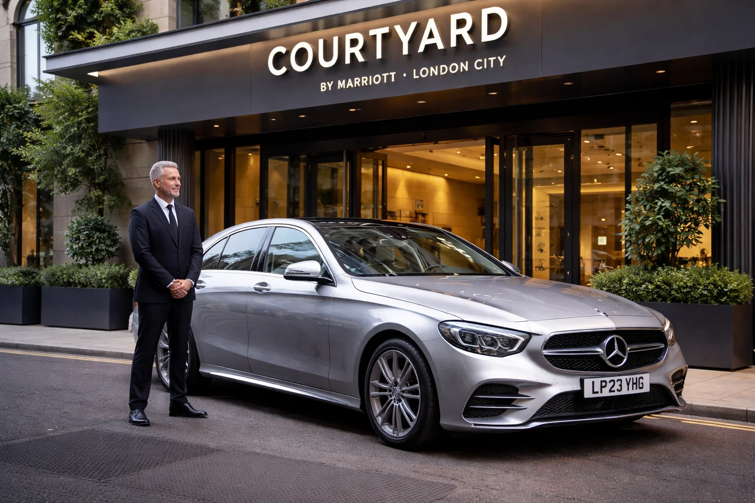 Courtyard Marriott Gatwick to Heathrow T4 Taxi