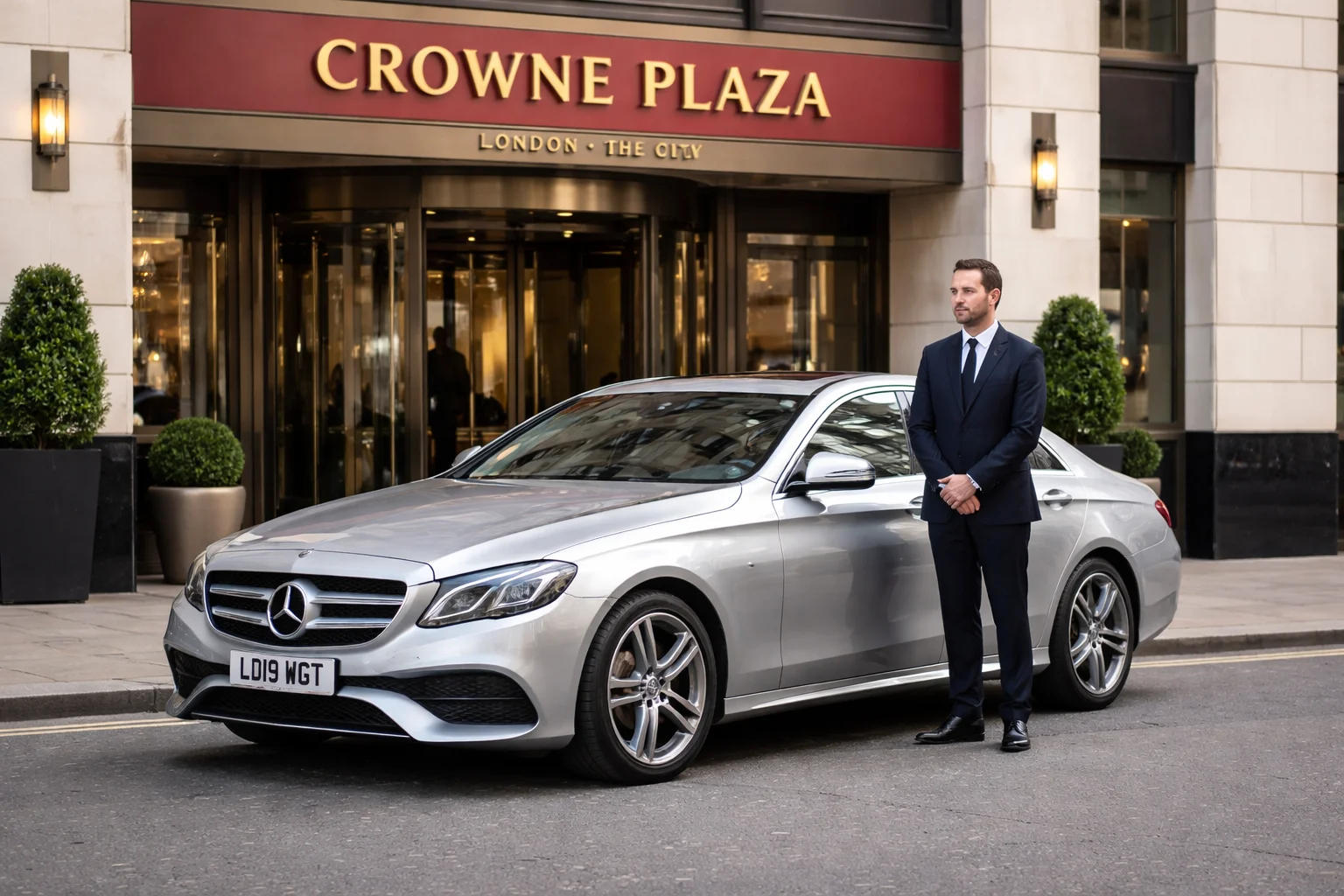 Reliable Taxi Service from Courtyard Crowne Plaza Shoreditch 