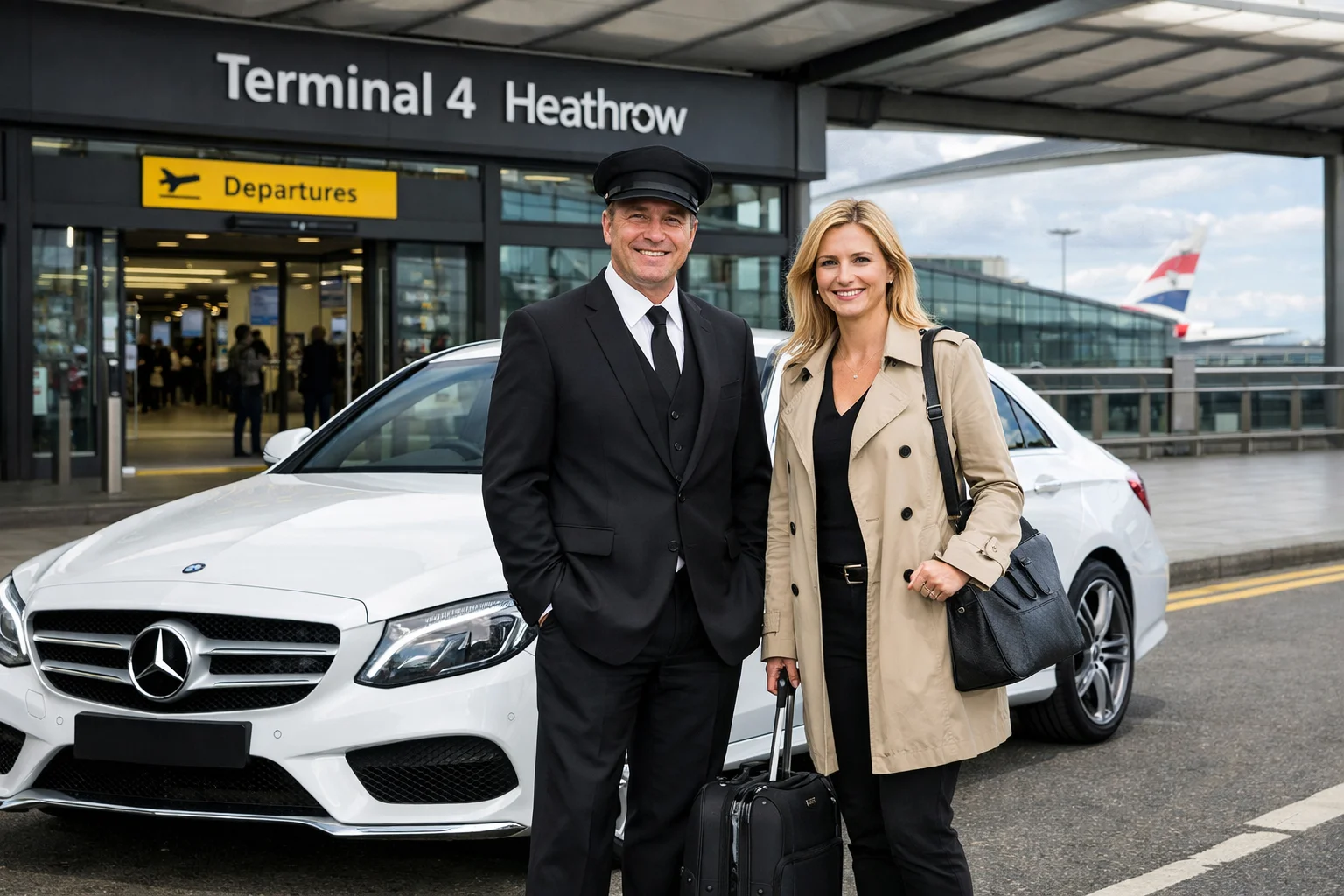 Journey from Heathrow Airport Terminal 4 to CM2 Chelmsford 