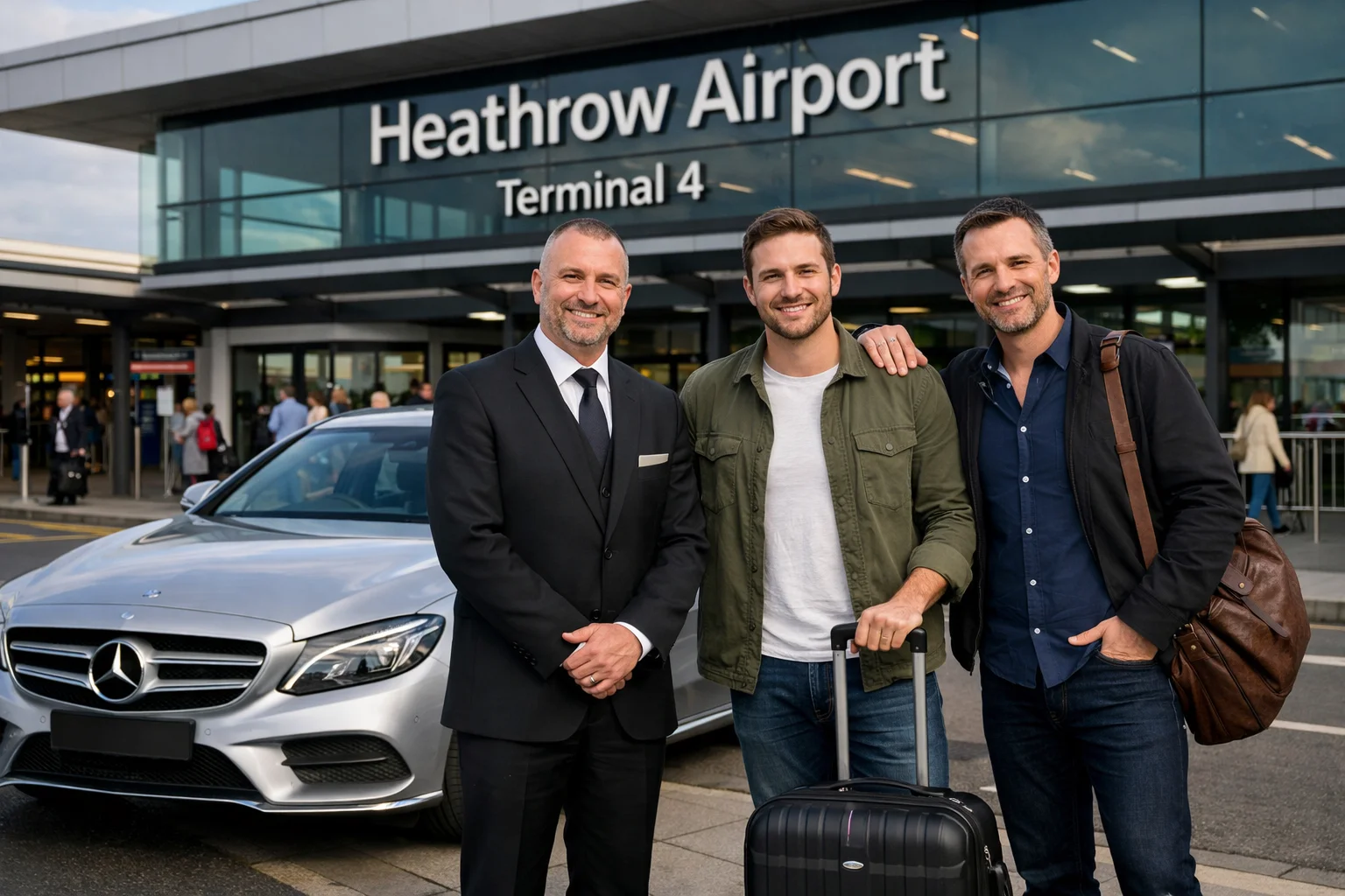 Journey from Heathrow Airport Terminal 4 to CM5 Ongar 