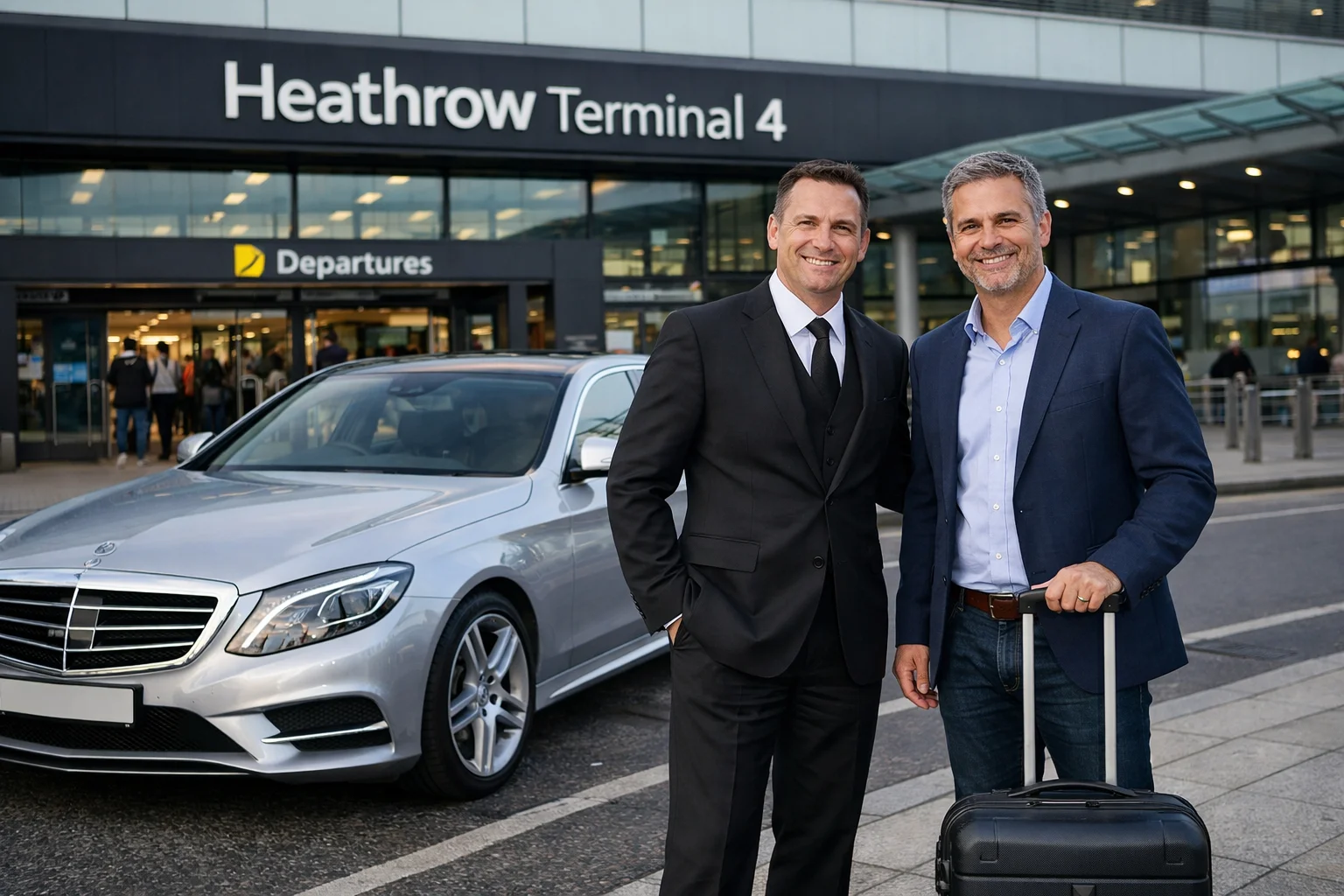 Heathrow Airport Terminal 4 to CM9 Maldon  