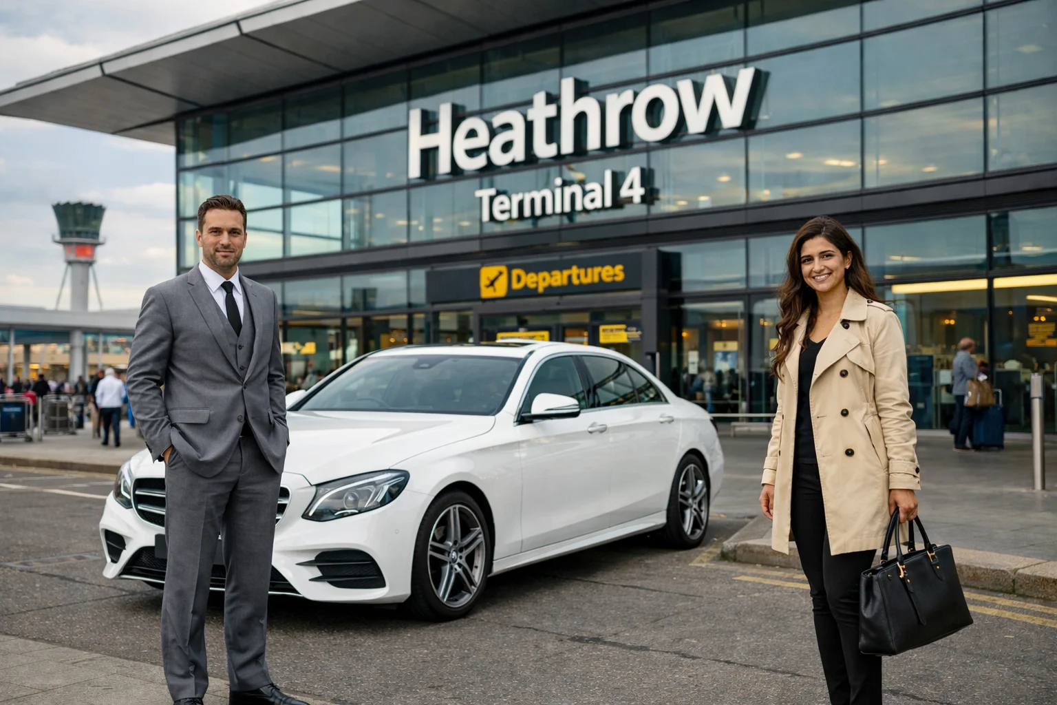 Heathrow Airport Terminal 4 to CM17 Harlow