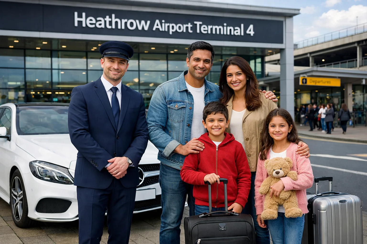 Heathrow Airport Terminal 4 to CM18 Harlow
